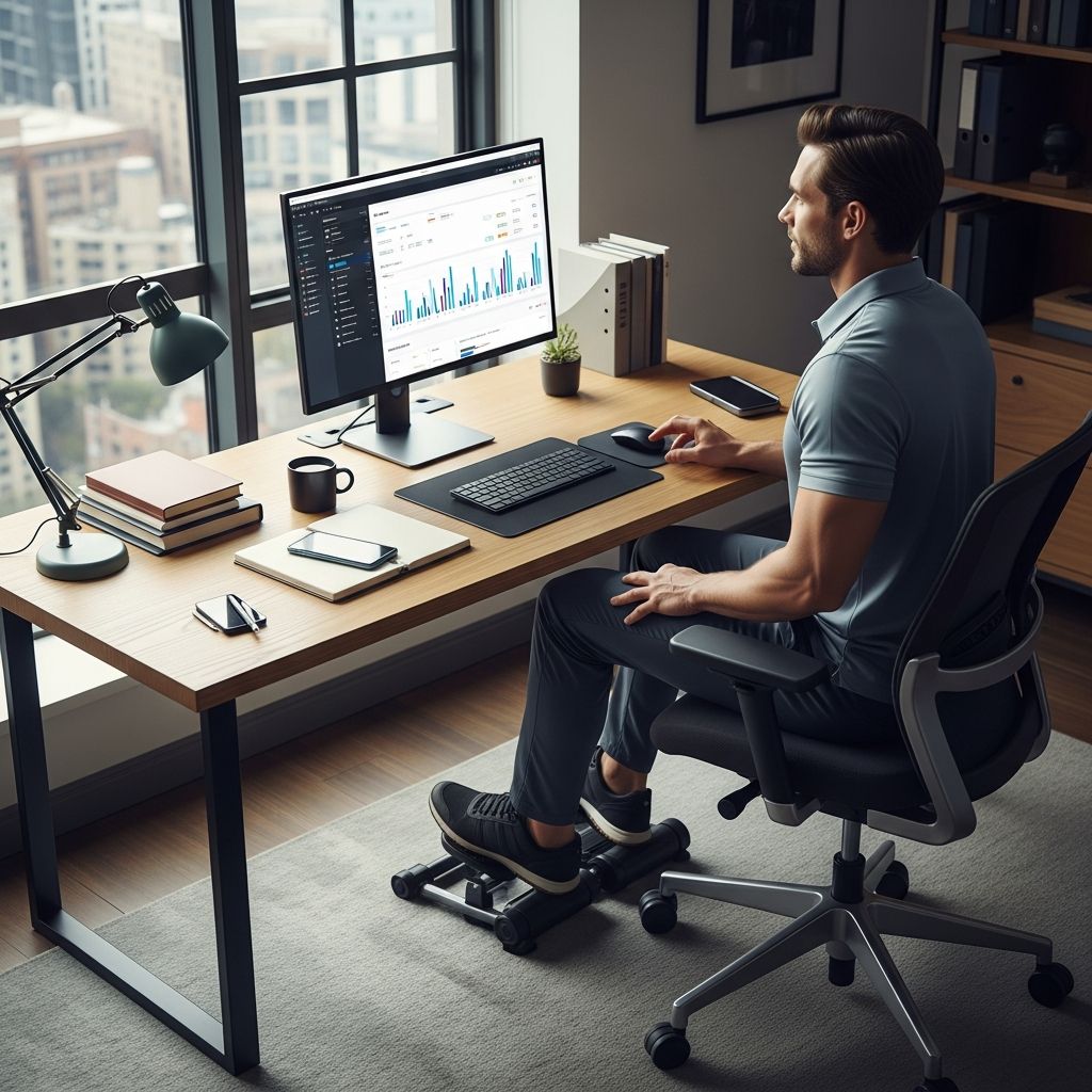 Stay fit without sacrificing productivity: simple strategies for desk-bound workers to boost health and efficiency daily.