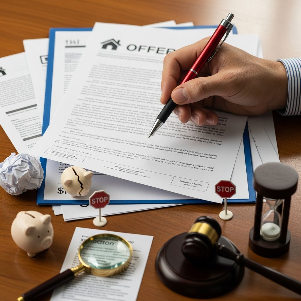 Spot the red flags in buyer offers to avoid deal-killing pitfalls and secure the best possible sale for your home.