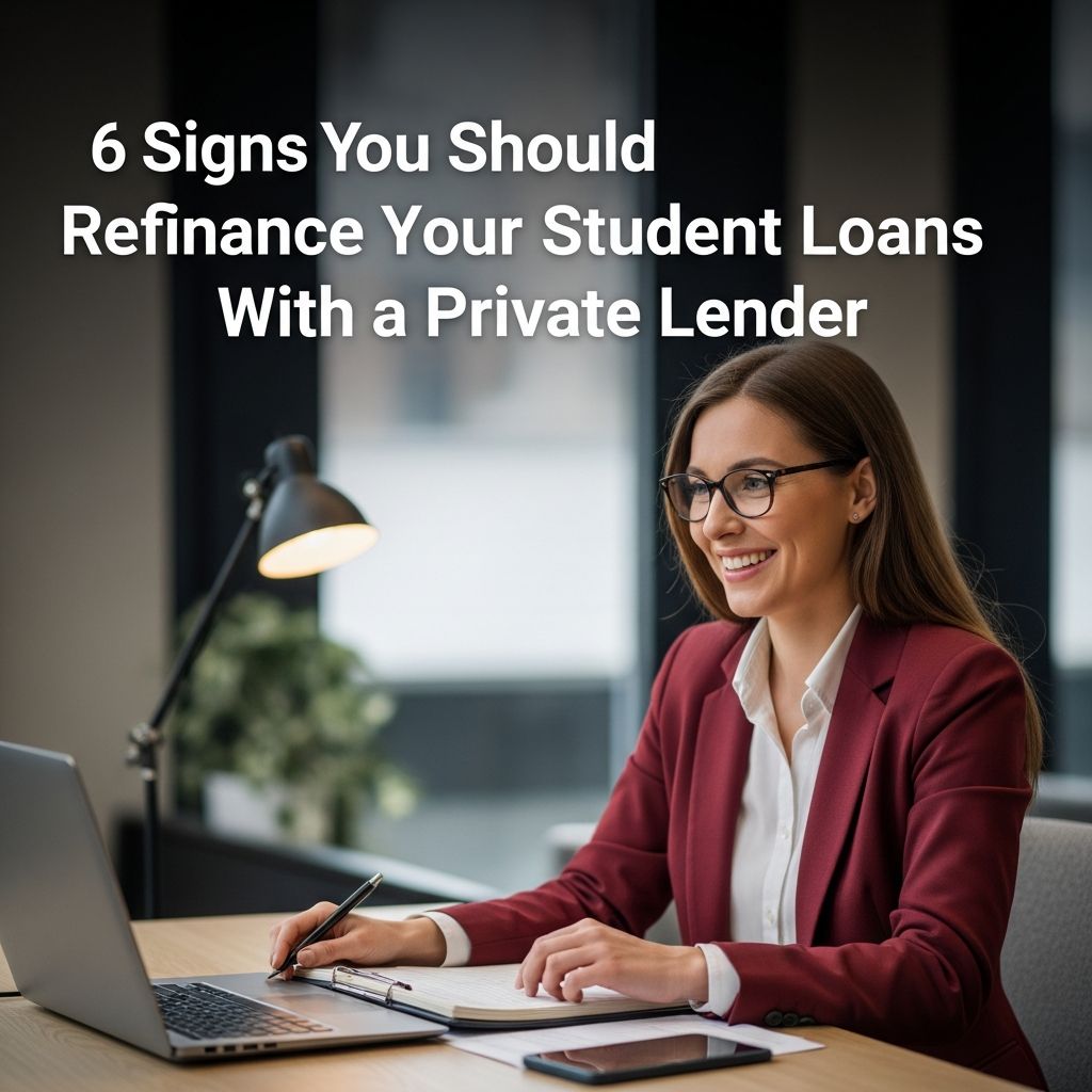 Discover the key indicators that it's time to refinance your student loans privately for lower rates, easier payments, and smarter debt management.