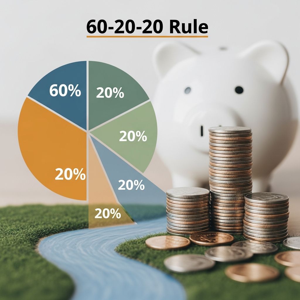 Learn how the 60-20-20 rule helps you balance expenses, boost savings, and still enjoy guilt-free spending each month.