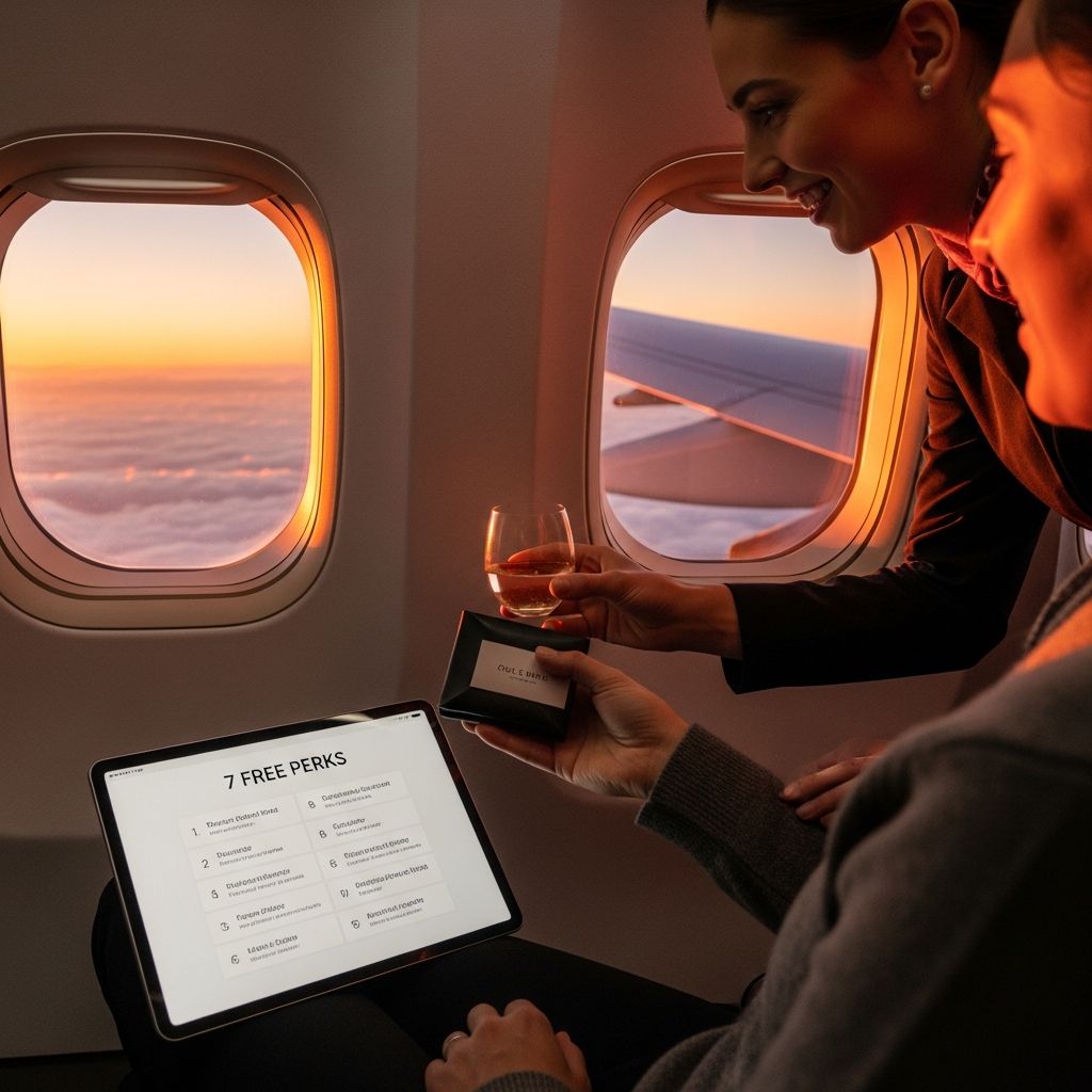 Unlock hidden freebies on your next flight by simply asking the crew—save money and enhance comfort without extra cost.