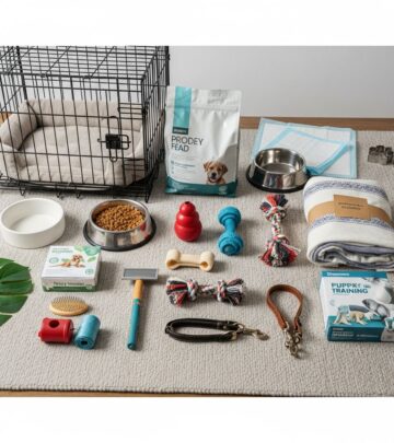 Essential gear for new dog owners: Equip your home with these 9 must-have items to ensure your pup thrives happily and healthily.
