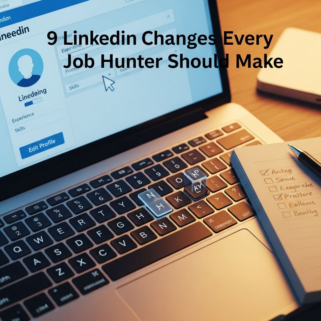 Optimize your LinkedIn profile with these 9 essential updates to stand out to recruiters and land your next job faster.