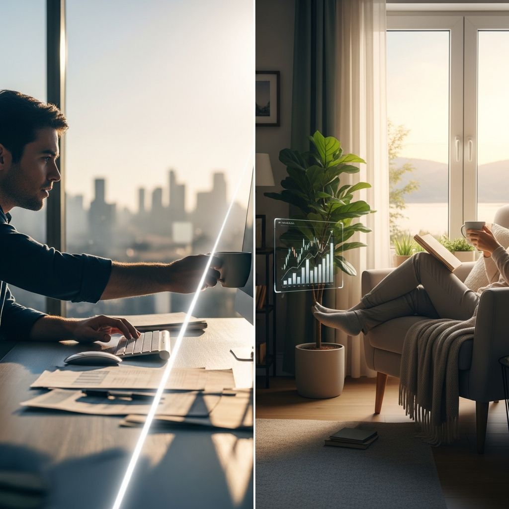 Learn the key differences between active and passive income, how each works, and how to combine them to build long-term wealth.