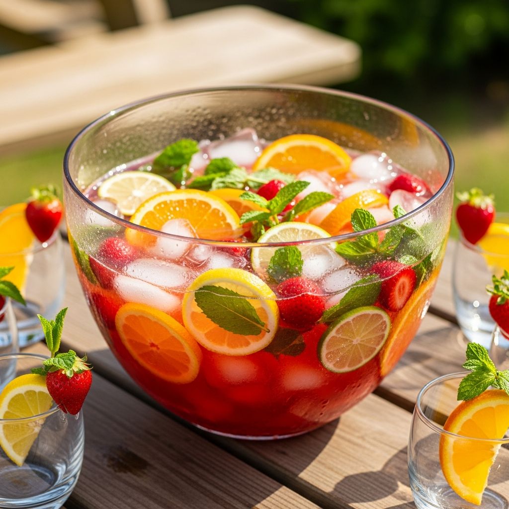 Beat the heat with budget-friendly big-batch cocktails that serve a crowd without breaking the bank this summer.