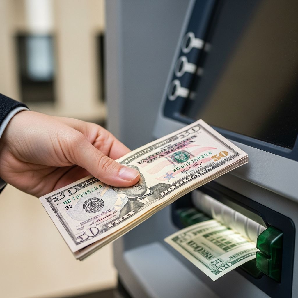 Understand ATM withdrawal limits, $10,000 reporting rules, and how to access large amounts of cash safely and efficiently.