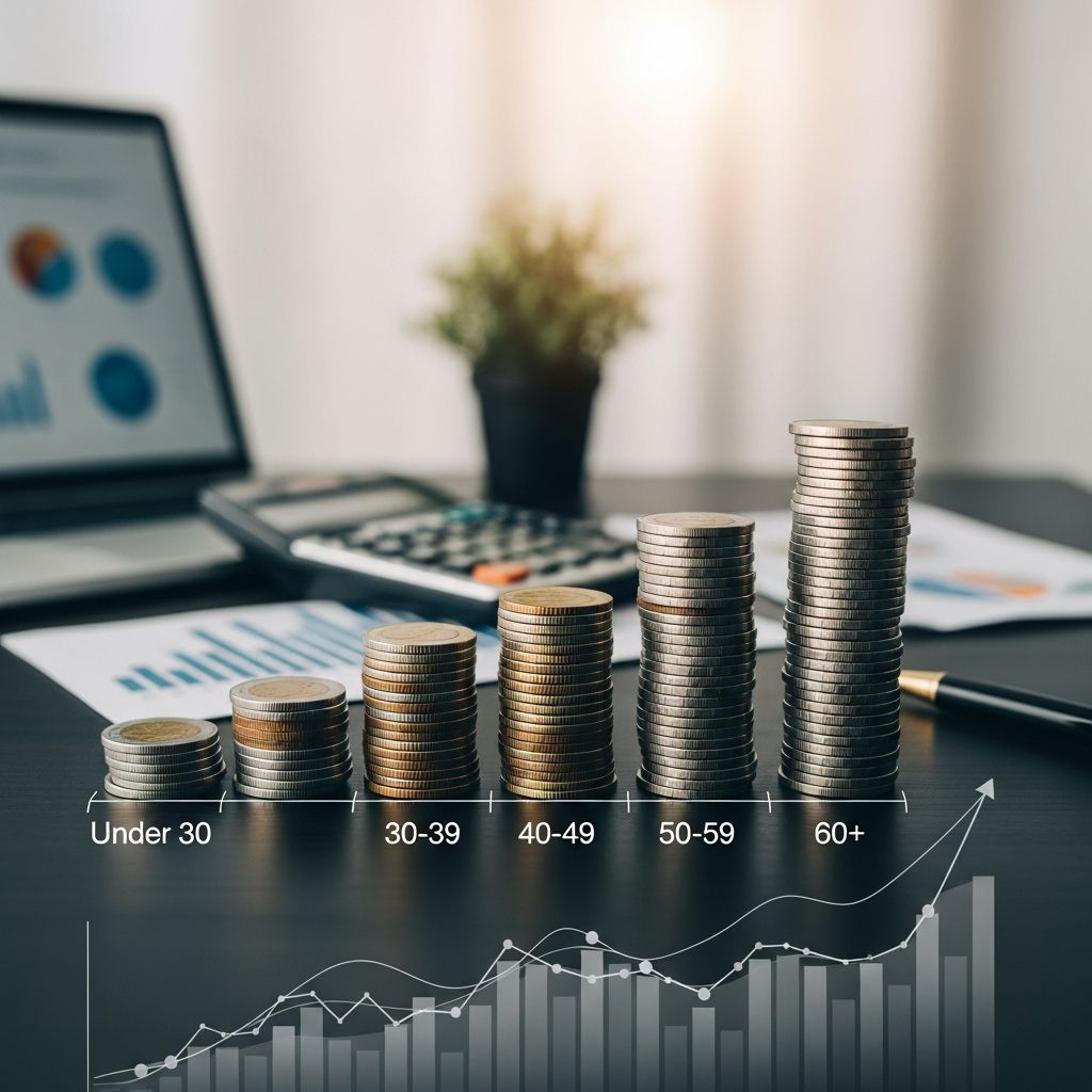 Understand average and median net worth by age, why it matters, and how to grow your wealth at every stage of life.