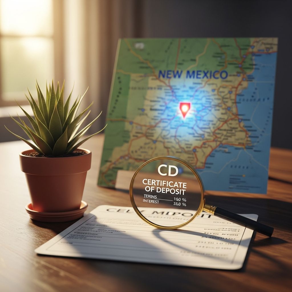 Compare leading New Mexico CD rates, terms, and banks so you can lock in secure growth and choose the right certificate of deposit.