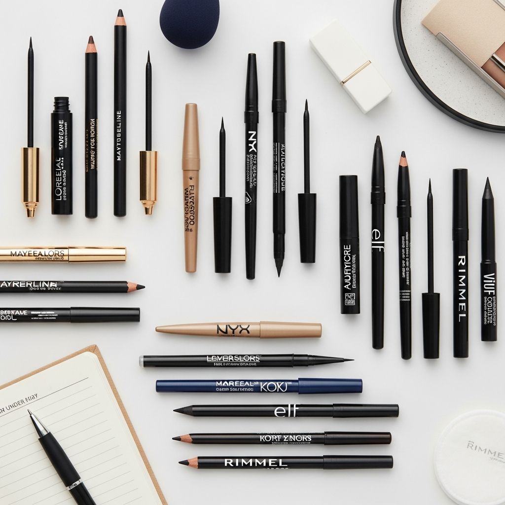 Discover top-rated pencil, gel, and liquid eyeliners from drugstores that cost $10 or less, recommended by makeup pros for everyday wear.