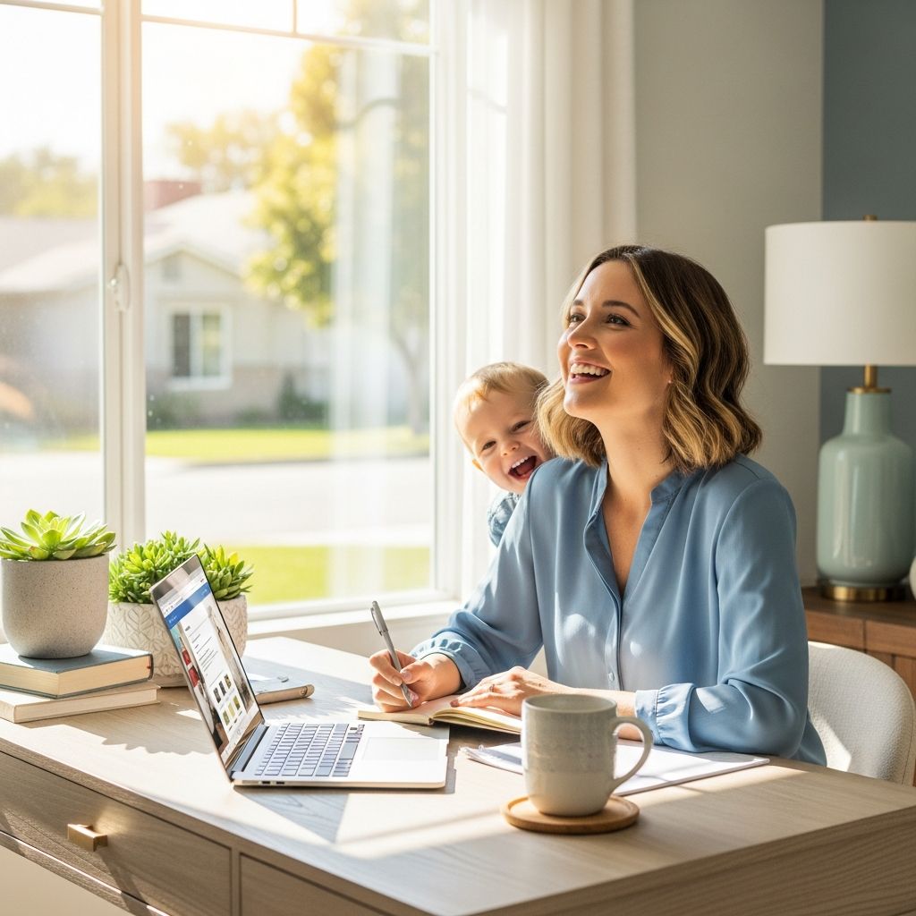Discover flexible, beginner-friendly jobs that help moms earn income, build skills, and support their families without needing a college degree.