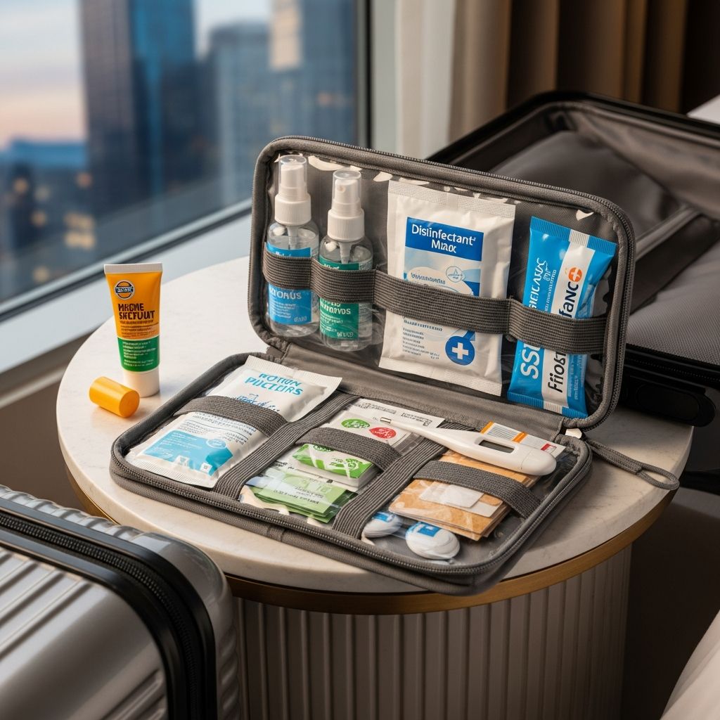 Smart strategies to stay healthy on trips, saving money on medical bills and ruined vacations.