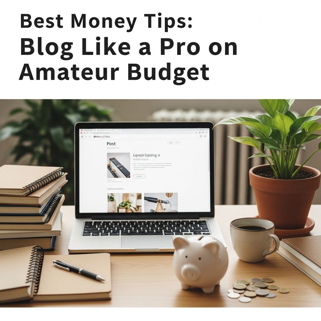 Master professional blogging on a shoestring budget with smart, frugal strategies for content, design, and growth.
