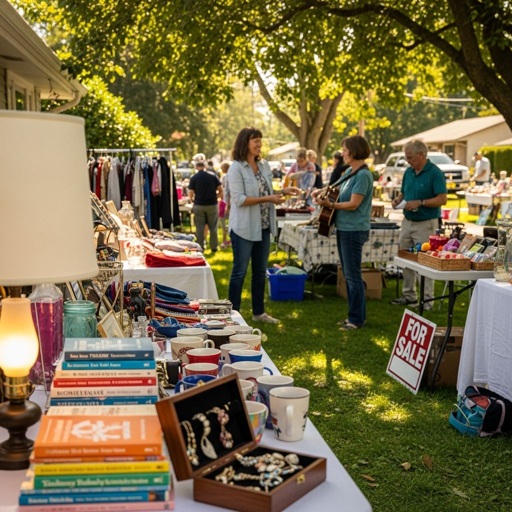 Unlock the secrets to maximizing profits at your yard sale with proven strategies for preparation, pricing, promotion, and sales success.