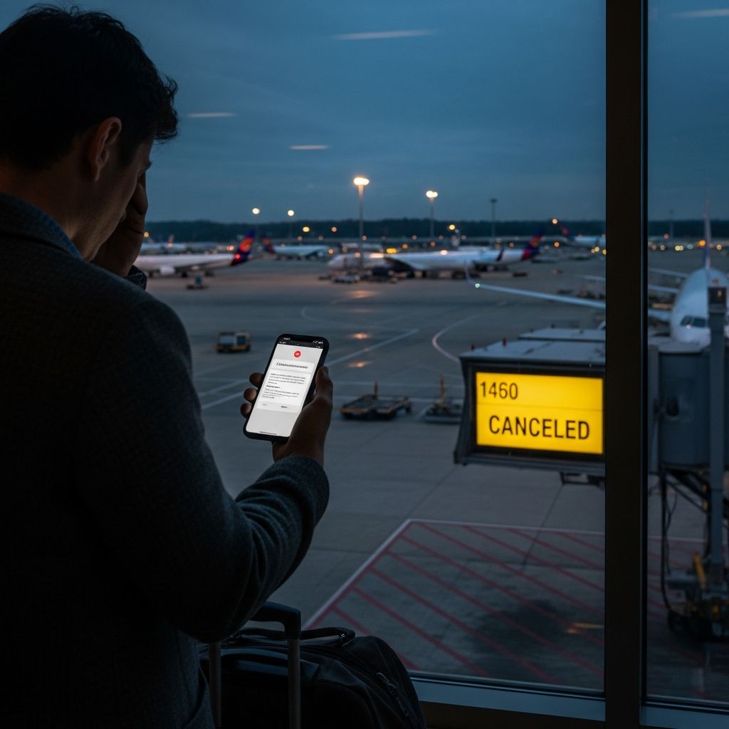 Master the art of managing canceled flights with smart strategies to secure refunds, rebook efficiently, and minimize financial losses during travel disruptions.