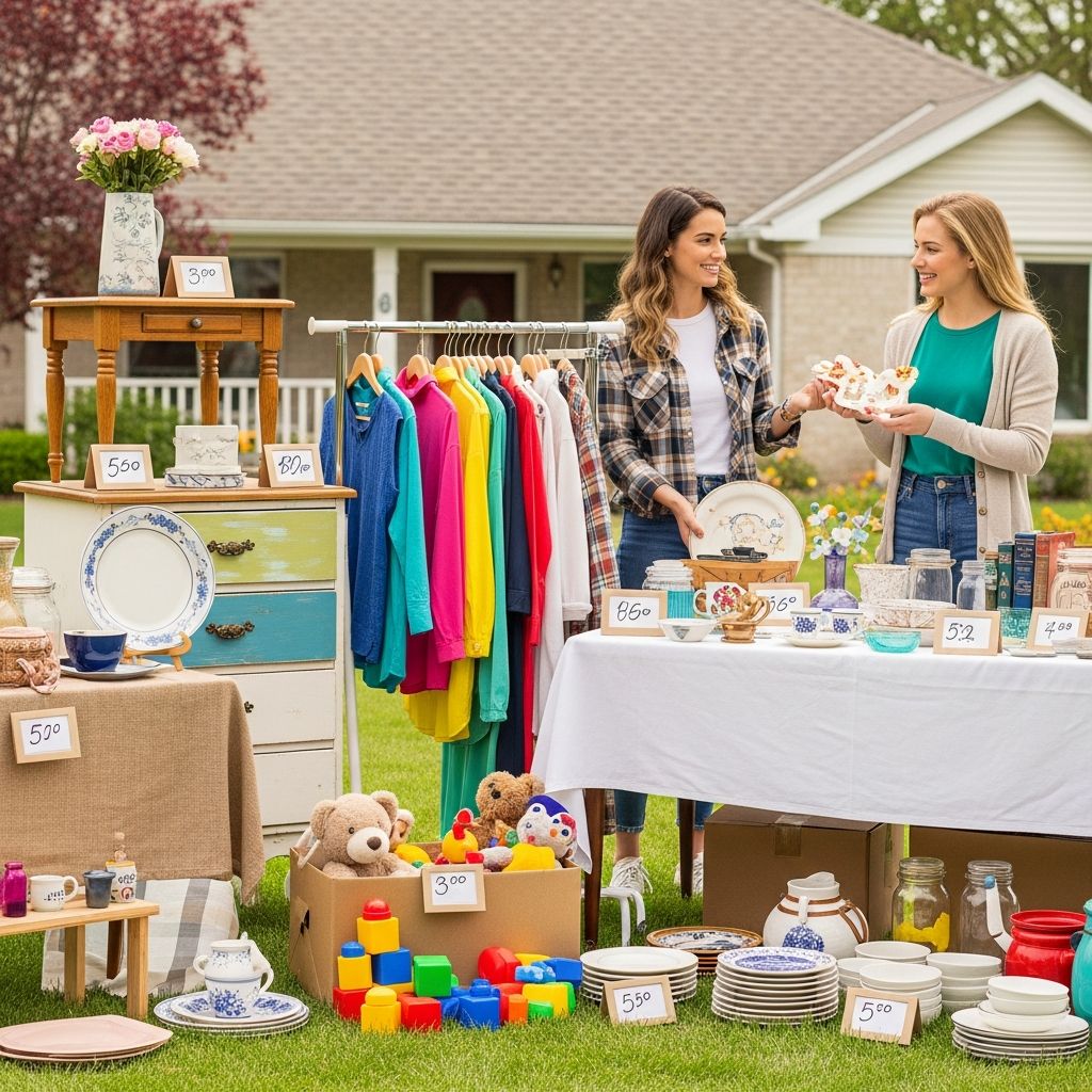 Master the art of hosting a profitable yard sale with expert strategies for preparation, pricing, advertising, and turning clutter into cash effortlessly.