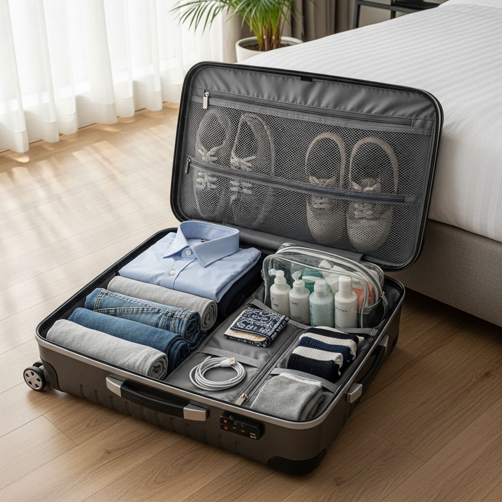 Master efficient suitcase packing to save money, reduce stress, and travel lighter on every trip with proven professional strategies.