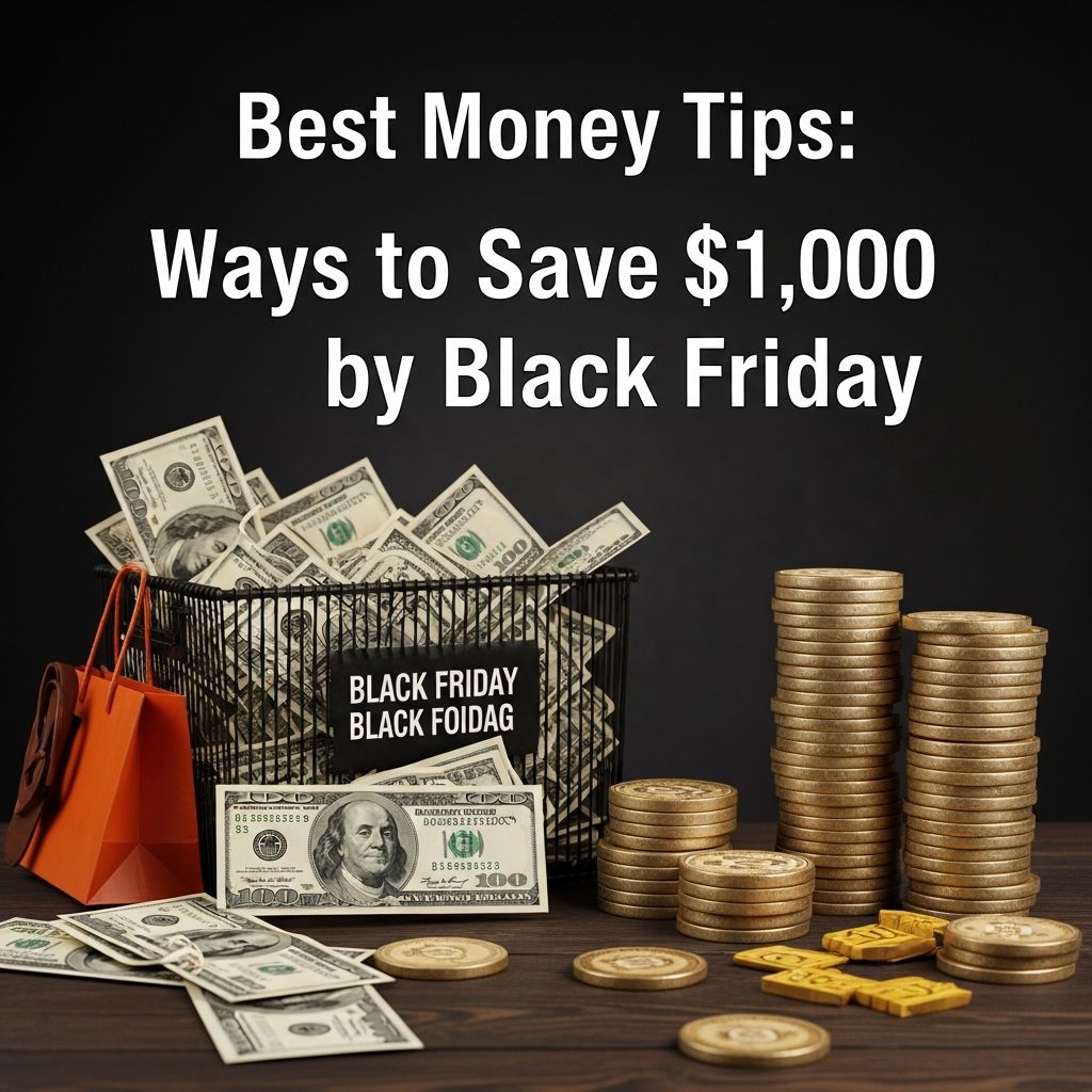 Discover proven strategies to save $1,000 by Black Friday through smart budgeting, tax adjustments, and cutting unnecessary expenses.