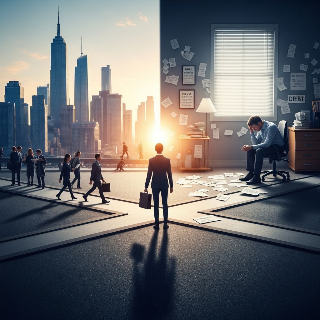 Boost your income with a second job, slash spending drastically, and take responsibility to conquer debt once and for all.