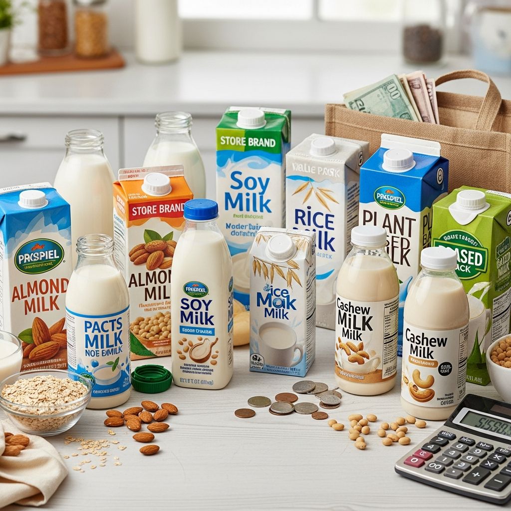 Discover affordable plant-based milk alternatives that fit your budget and dietary needs.