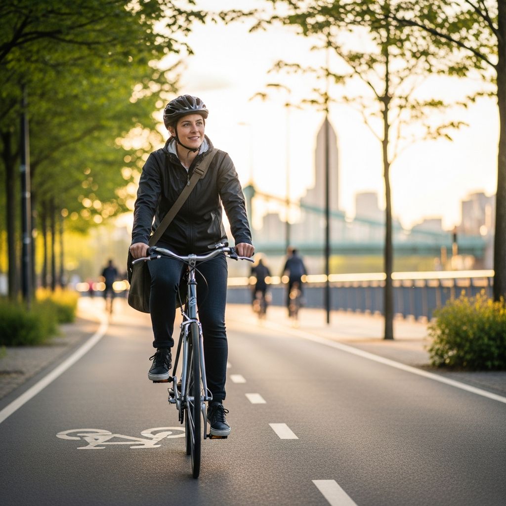 Start bike commuting and save money while improving your health and fitness.