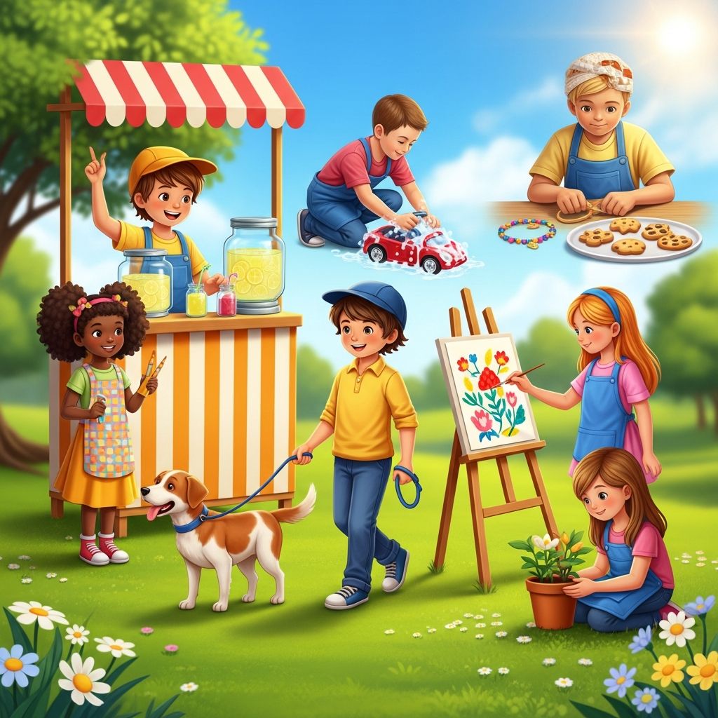 Inspire your child with simple, fun business ideas that build confidence, creativity, and lifelong money skills.