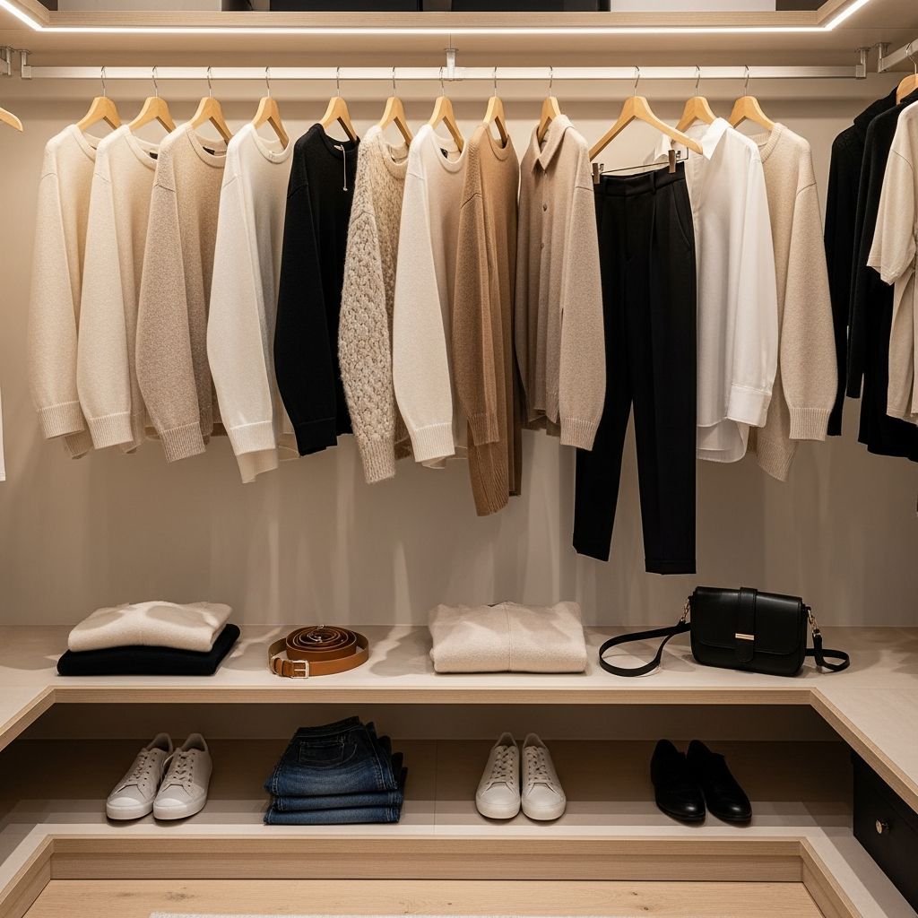 Build a versatile, affordable wardrobe with fewer clothes that mix and match effortlessly to save time, money, and stress.