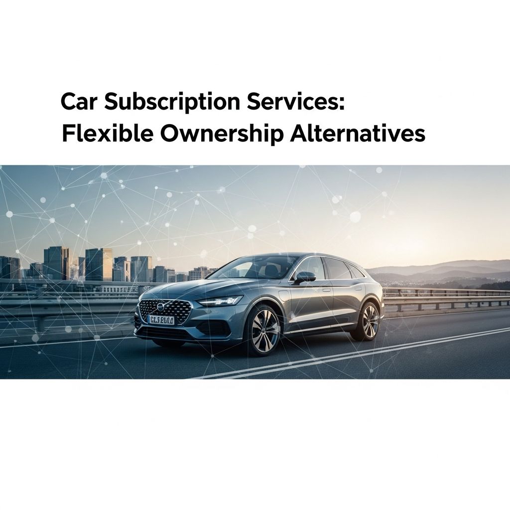 Explore car subscription services as flexible alternatives to buying and leasing vehicles.