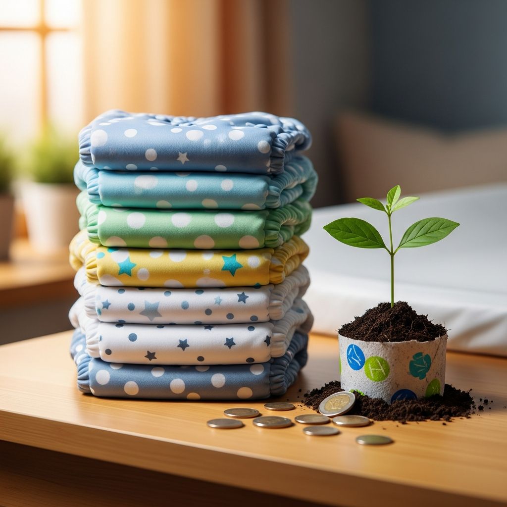 Discover how cloth diapers can slash diaper costs by up to $2,500 per child while being kinder to the environment and your baby's skin.