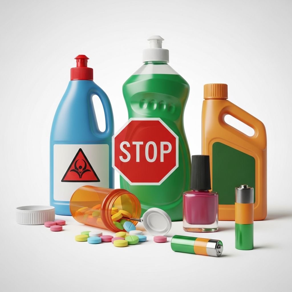 Protect your family from everyday dangers: Identify common household poisons and learn immediate response steps for safety.
