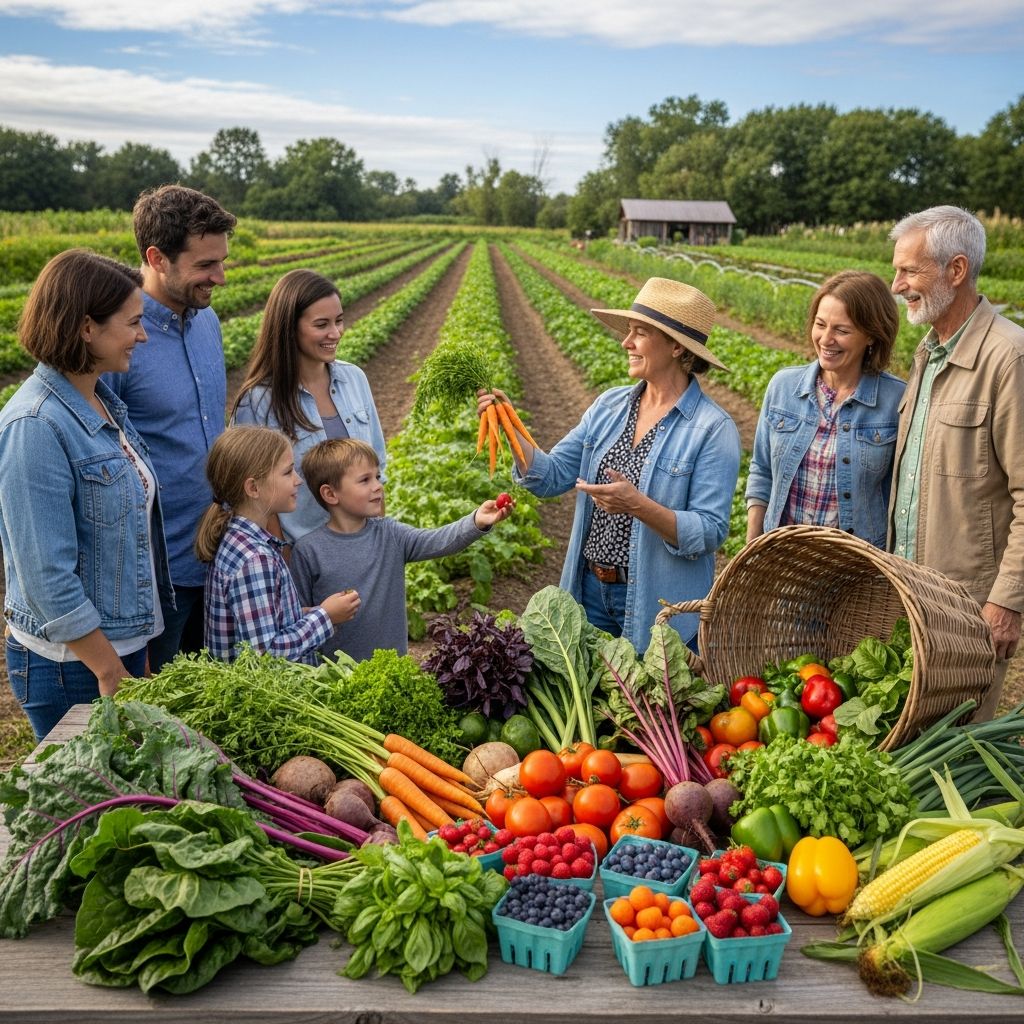 Save money on fresh, local produce by joining a CSA and supporting farmers directly with upfront shares for seasonal harvests.