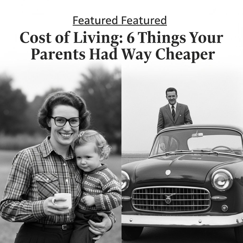 Discover why today's cost of living hits harder than your parents' era—explore 6 key expenses and smart strategies to cut costs now.