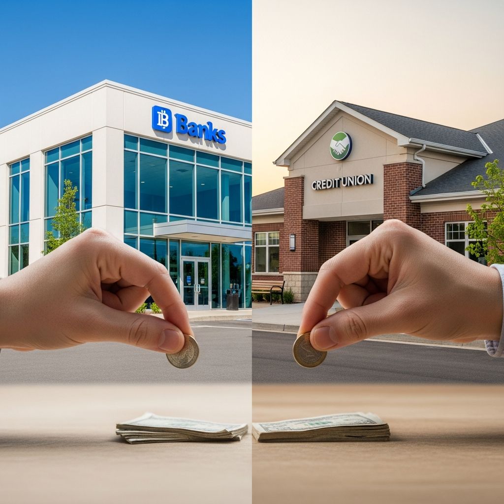 Compare credit unions and banks on safety, rates, fees, convenience and service so you can choose the best home for your money.