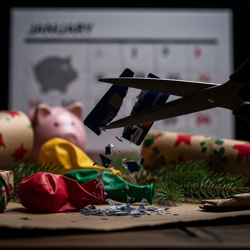 Practical strategies to tackle holiday credit card debt, create budgets, prioritize payments, and avoid future overspending for financial recovery.
