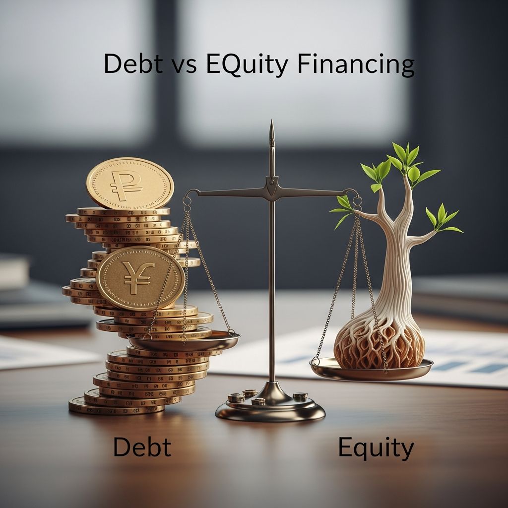 Understand the key differences between debt and equity financing to make informed funding decisions for your business growth.