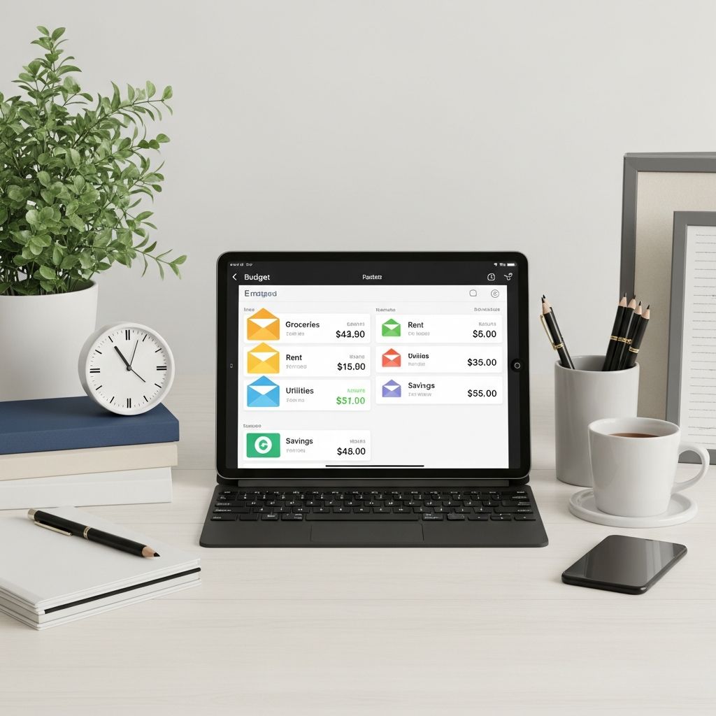 Learn how to set up a simple digital envelope system so you can control your spending and save more money with less stress.