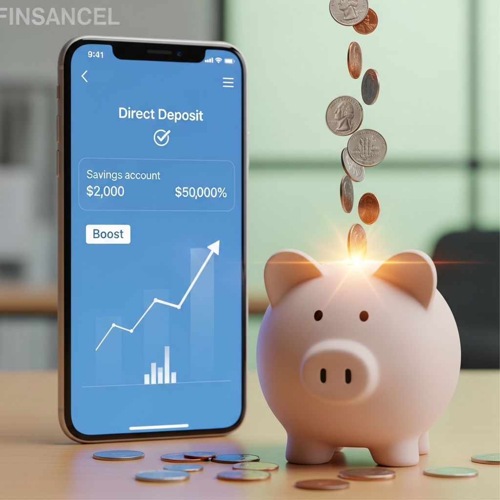 Turn your paycheck into a powerful savings tool by routing deposits through high-yield savings or money market accounts first.