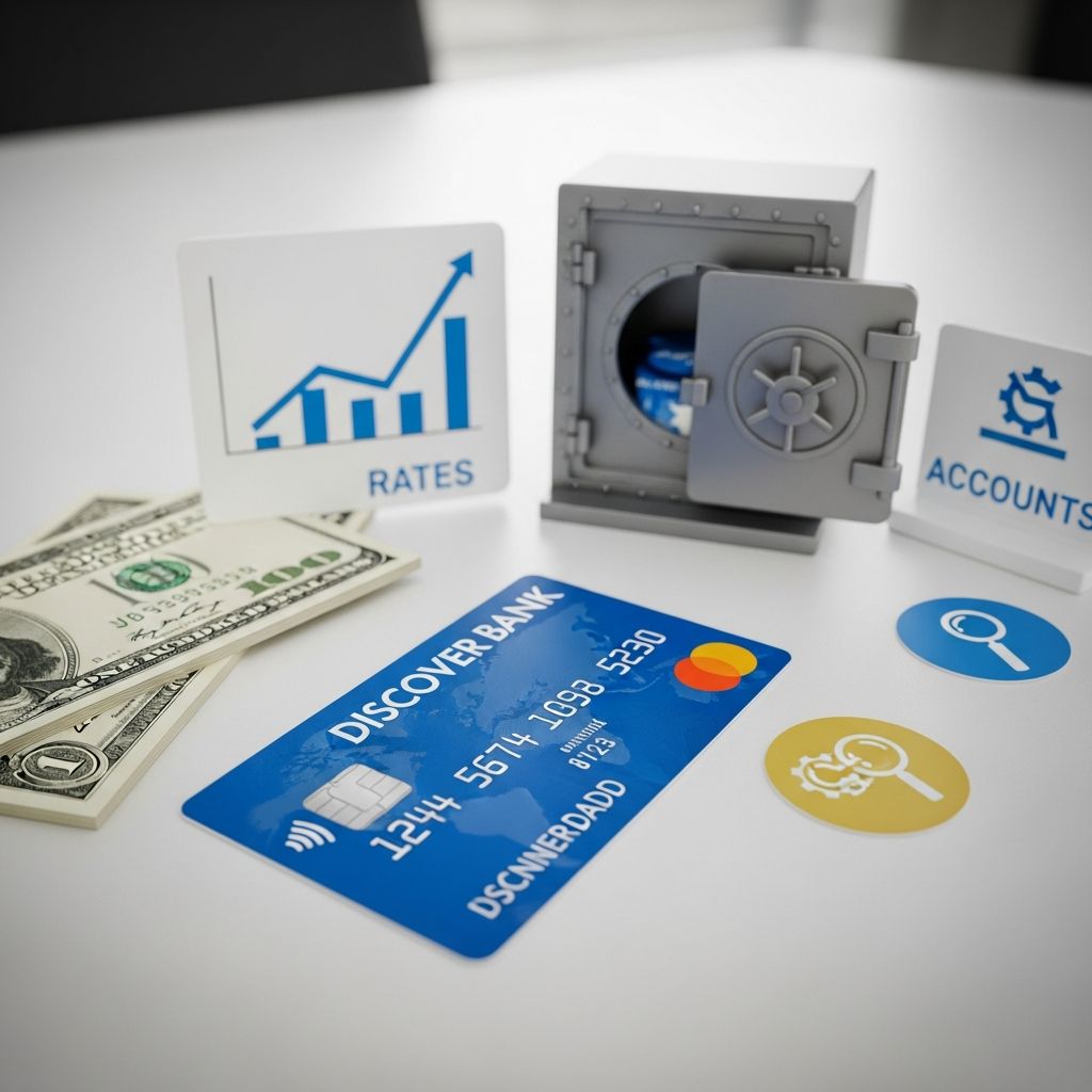 In-depth review of Discover Bank’s checking, savings, CDs, fees, customer service and how it compares to other online banks.