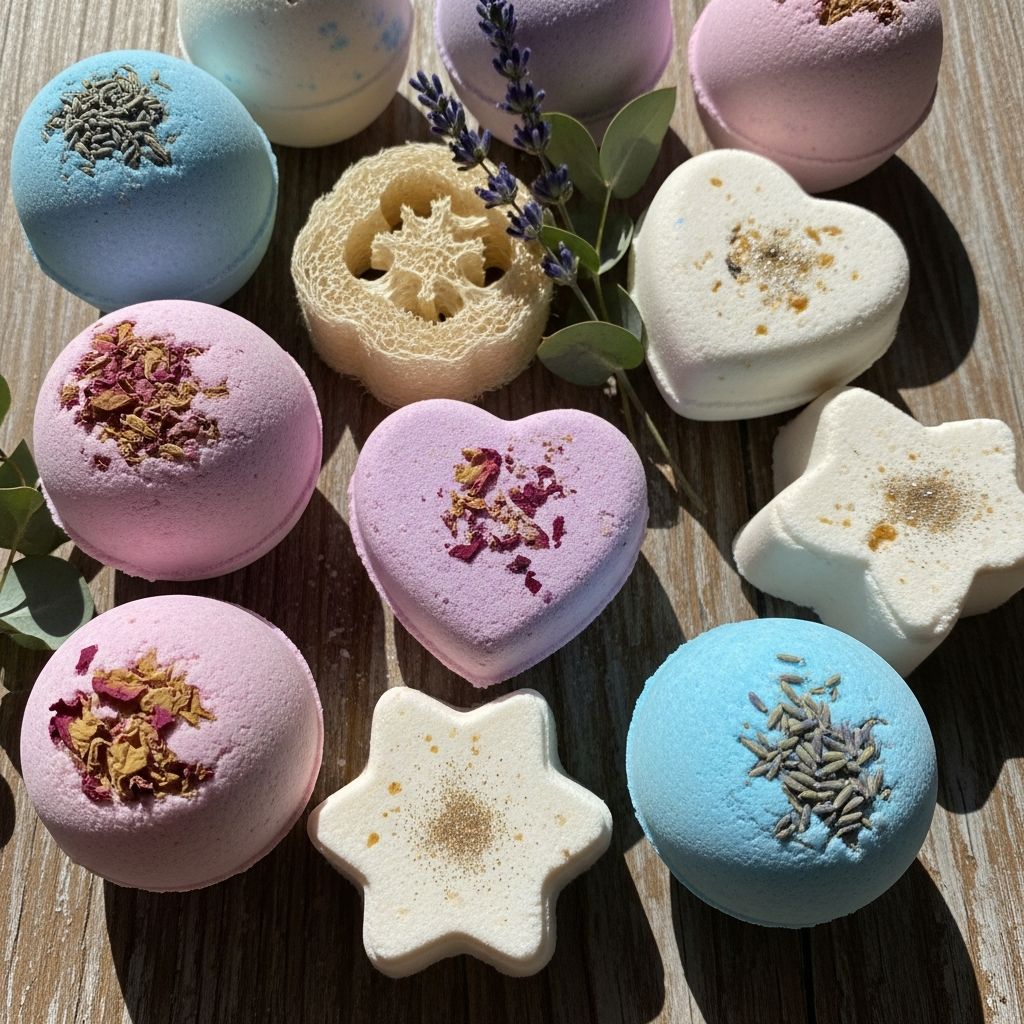 Save money and create luxurious spa experiences at home with these easy homemade bath bomb recipes and tips.