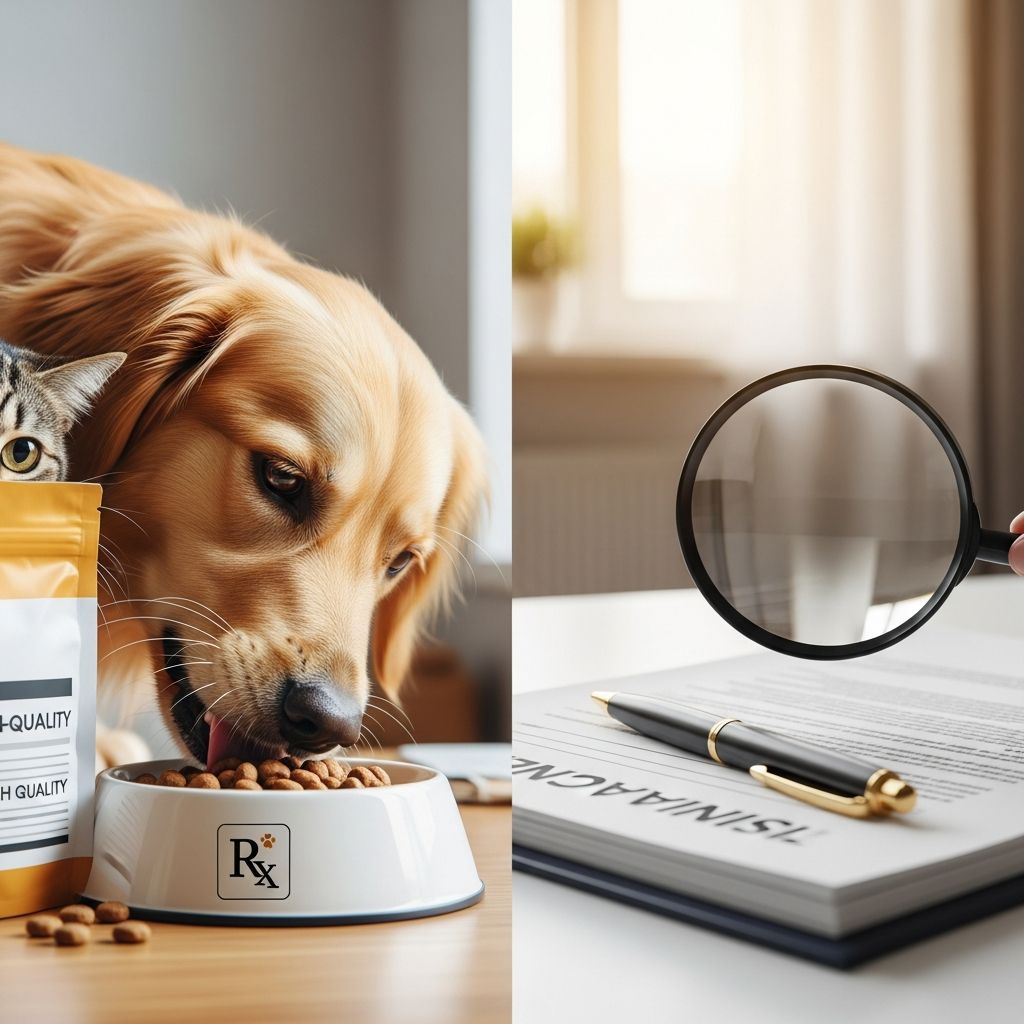Learn when pet insurance covers prescription pet food, what the fine print means, and how to cut costs on therapeutic diets.