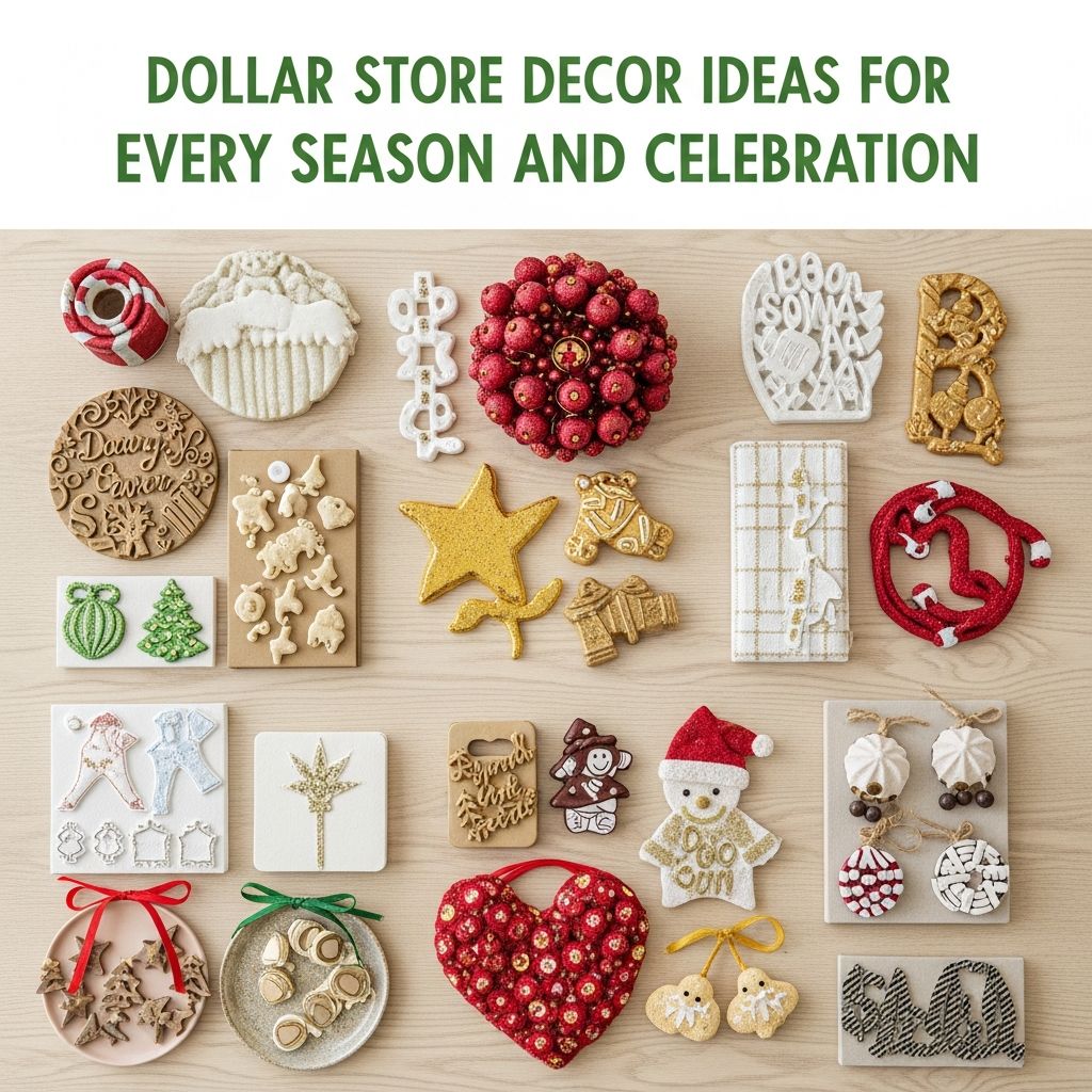 Transform your parties with affordable dollar store decorations for every occasion throughout the year.
