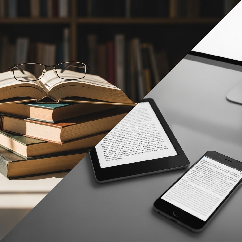 Discover the pros and cons of e-books versus print books to decide which format saves you money and suits your reading style best.
