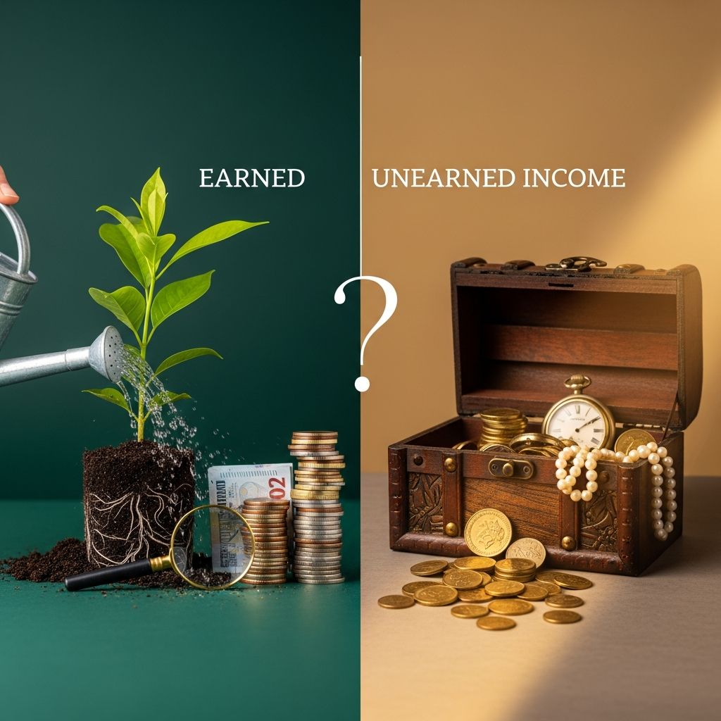 Understand the key differences between earned and unearned income to optimize your taxes, retirement planning, and wealth-building strategies effectively.