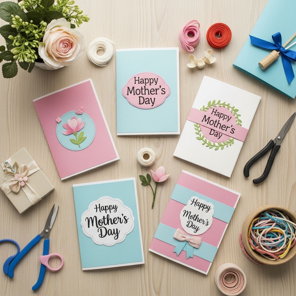 Create heartfelt, budget-friendly Mother's Day cards with these simple no-skills-needed DIY projects using household items.