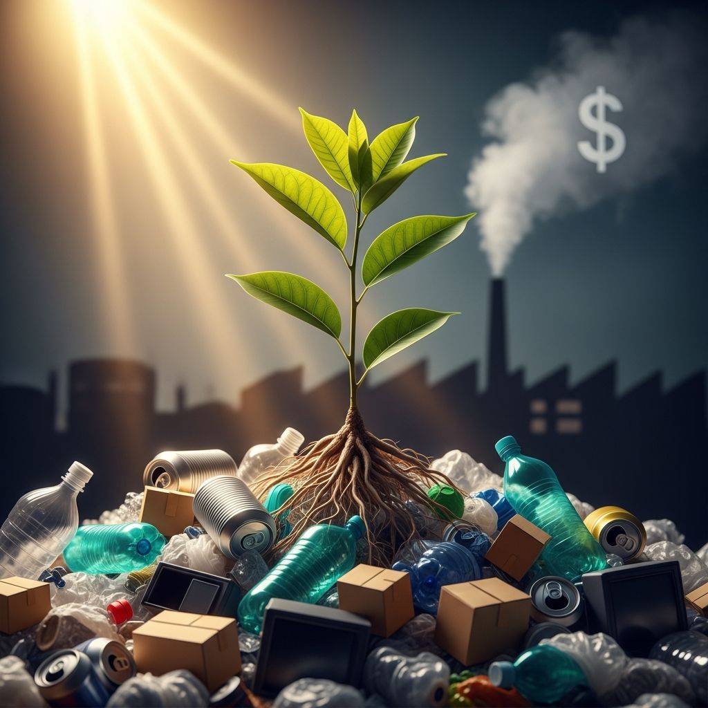 Discover profitable ways to turn everyday trash into treasure through recycling, upcycling, and innovative waste business models.