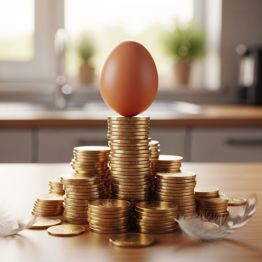 Egg prices have skyrocketed due to bird flu and supply issues. Discover practical strategies to save money, find deals, and even raise your own chickens.