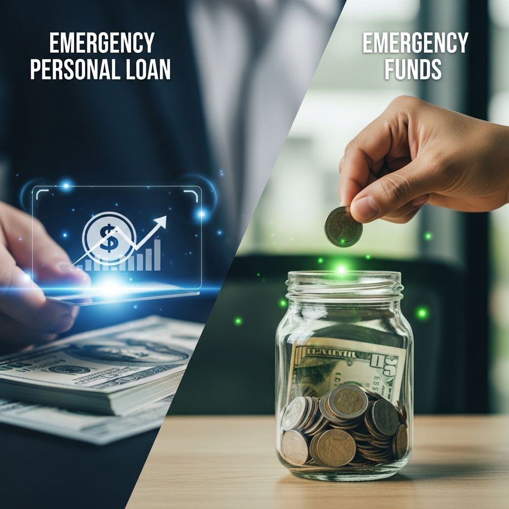 Compare emergency personal loans and emergency funds to make smart choices for unexpected financial needs and secure your future.