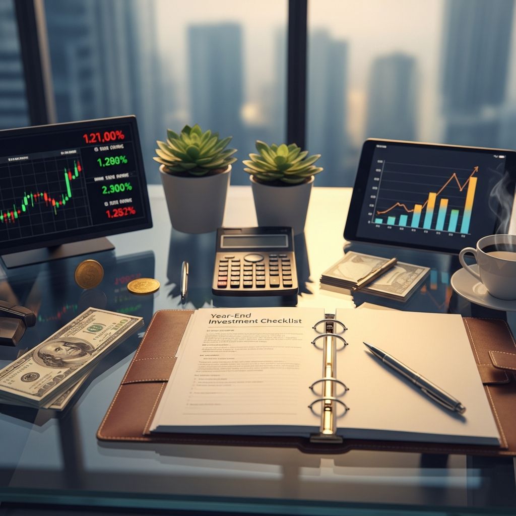 Master your year-end investment review: Maximize tax savings, rebalance portfolios, and automate for 2026 success in under 2 hours.