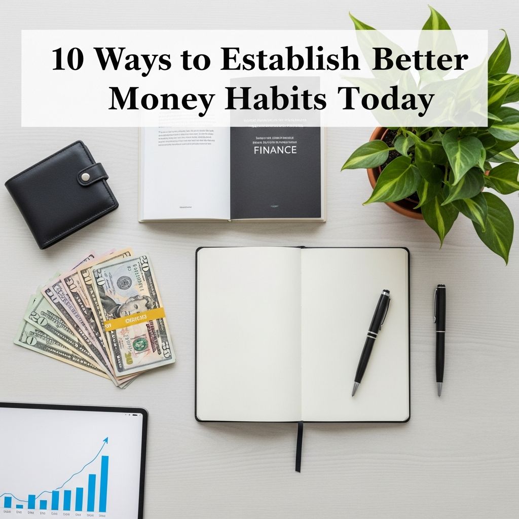 Transform your finances with 10 actionable money habits you can start implementing today.