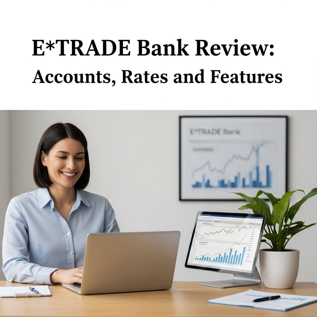 In-depth look at E*TRADE bank-style accounts, APYs, fees, and how its banking stacks up for savers and investors.