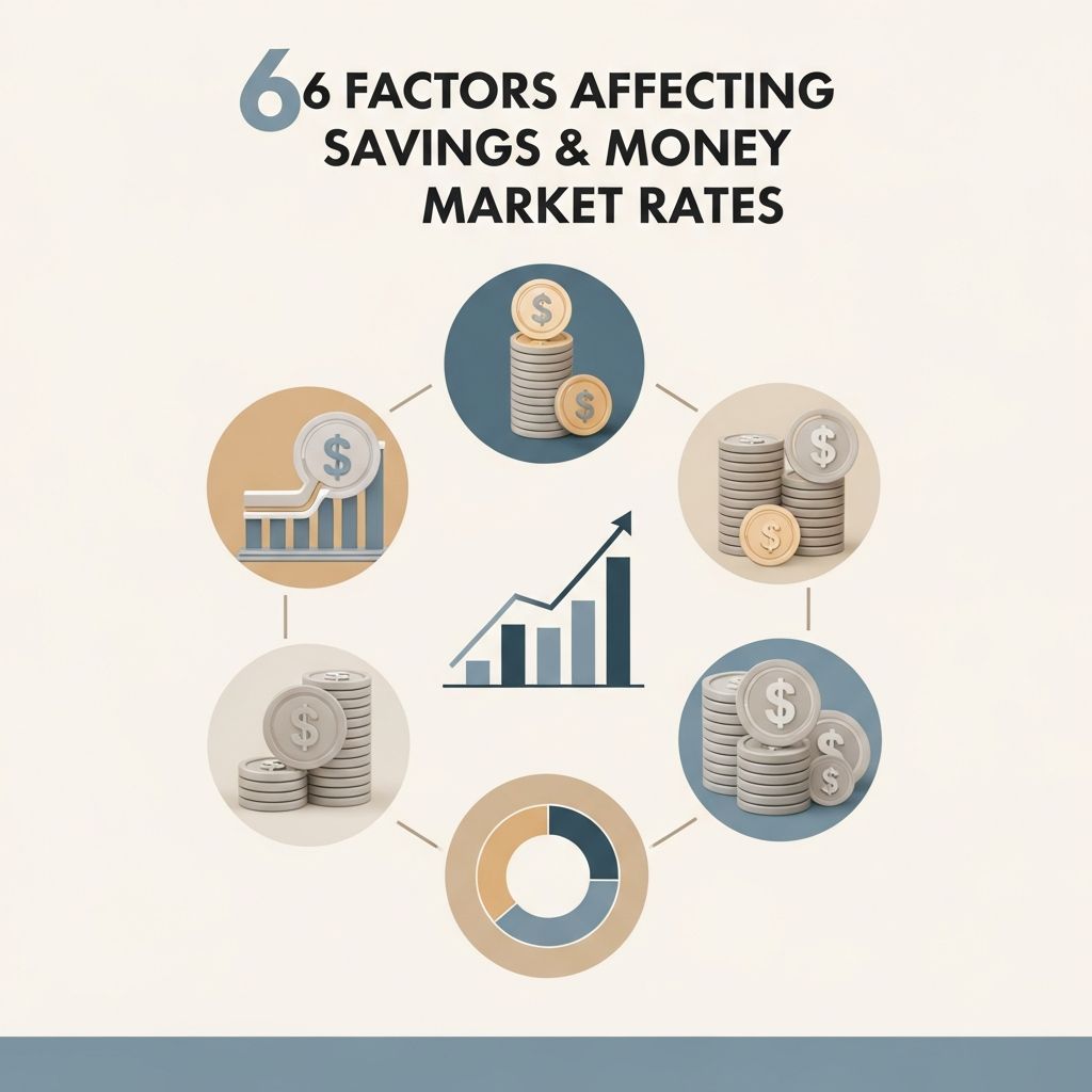 Understand the key economic factors that influence savings and money market account interest rates.